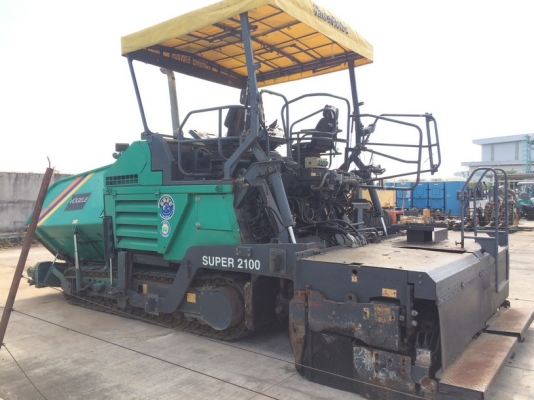 รถปูยาง Vogele Super 2100 นำเข้าจากญี่ปุ่น รถสวย สภาพดี ราคาไม่แพง รถปูยาง Vogele Super 2100 นำเข้าจากญี่ปุ่น รถสวย สภาพดี ราคาไม่แพง