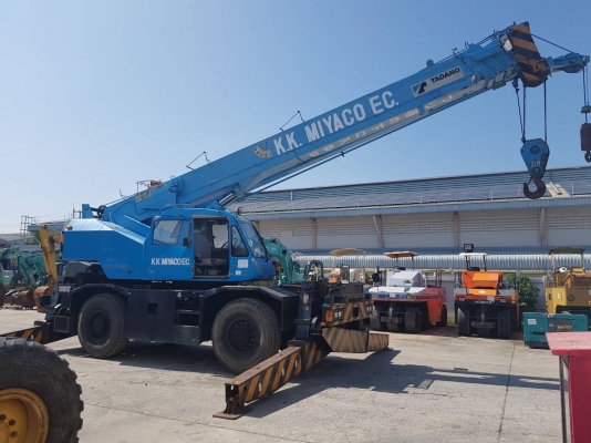 ถึงไทยแล้ว TADANO TR-250M-6 จากญี่ปุ่น ปี1998 4,000ชม. อุปกรณ์ครบๆ 092-929-9942 ธีรเทพ