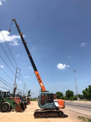 ขายรถเครน HITACHI EX100-3M (เครน 3 ตัน บูมยาว 18 เมตร) นำเข้าเองจากญี่ปุ่น สภาพสวยพร้อมใช้ มีVDOการทำงานครับ