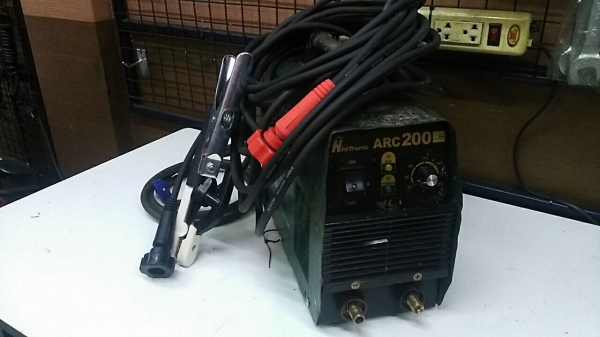 ตู้เชื่อม HITRONIC ARC200 มือสองของดี พร้อมสาย เชื่อม 12 เมตร GND 4 เมตร