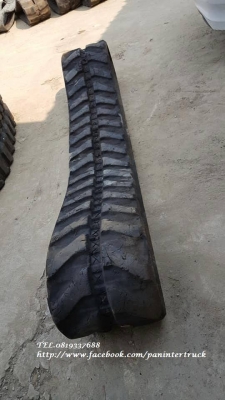 FROM JAPANขายถูกด่วนๆRUBBER TRACK แทรคยางสำหรับรถขุดไซค์ 40,45,50,55 /ขนาด400*72.5*72(ข้อ) สินค้าเก่านอก (เส้นละ 20,000 บาท)