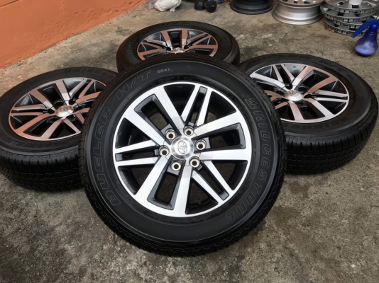 ล้อ all new fortuner ขอบ 18 พร้อมยางปี 18