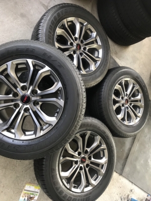 ล้อ TRD 4 ขอบ 18 พร้อมยางปี 15