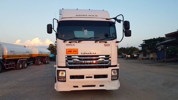 ขาย หัวลาก ISUZU 360 แรงม้า ปี 58 หางกั้งRCK ปี 59 รถสวยพร้อมใช้งาน เอกสารพร้อมโอน สนใจติดต่อเรา ดำส