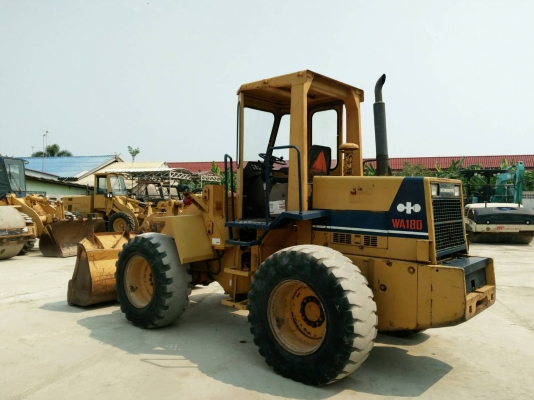 ขายรถตักล้อยาง ยี่ห้อ KOMATSU WA180-1 บุ๋งกี๋ 1.8 คิว นำเข้าจากนอกแท้ 100\% ไม่เคยใช้งานในไทย
