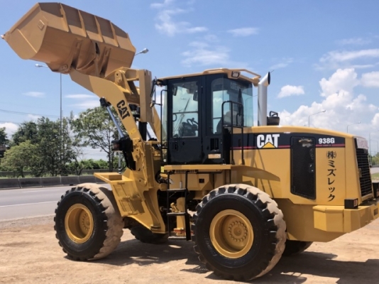ขายรถตักล้อยาง CAT 938G (4,XXX ชั่วโมง) นำเข้าเองจากญี่ปุ่น สภาพสวยพร้อมใช้ มีVDOการทำงานครับ