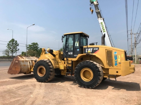 ขายรถตักล้อยาง CAT 972H ปี 2011 นำเข้าเองจากญี่ปุ่น สภาพสวยพร้อมใช้ มีVDOการทำงานครับ ขายรถตักล้อยาง CAT 972H ปี 2011 นำเข้าเองจากญี่ปุ่น สภาพสวยพร้อมใช้ มีVDOการทำงานครับ
