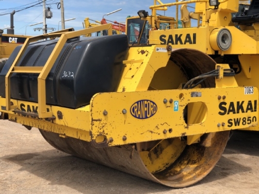 ขายรถบด SAKAI SW850 (2,XXX ชั่วโมง) นำเข้าเองจากญี่ปุ่น สภาพสวยพร้อมใช้ มีVDOการทำงานครับ