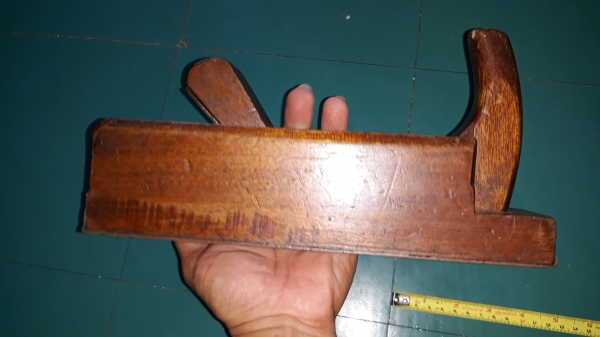ขายกบไสไม้ฝรั่งHANNA ขนาดใบกบ1 1/2&quot; หน้าฉาบแผ่นทองแดงงานเก่าๆยุโรป