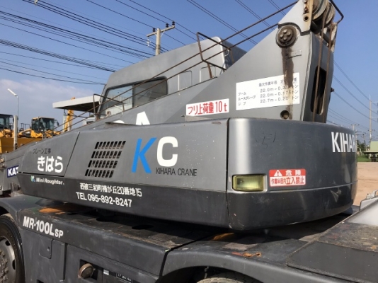 ขายรถเครน KATO KR-10H-L (ขนาด 10 ตัน) ปี 1998 นำเข้าเองจากญี่ปุ่น สภาพสวยพร้อมใช้ มีVDOการทำงานครับ