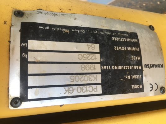 ขายคับKomatsu PC130-6Kสภาพเก่านอก 8พันชั่วโมง ขายคับKomatsu PC130-6Kสภาพเก่านอก 8พันชั่วโมง