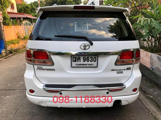 09 โตโยต้า ฟอจูนเนอร์ 3.0 V 4WD TRD ไมล์ 17x,xxx กม. เกียร์ออโต้ Option