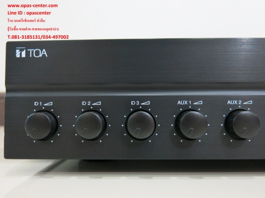 เครื่องขยายเสียงโตอะ TOA A-2240H เครื่องขยายเสียงขนาด 240 วัตต์ สภาพใหม่ เครื่องขยายเสียงโตอะ TOA A-2240H เครื่องขยายเสียงขนาด 240 วัตต์ สภาพใหม่