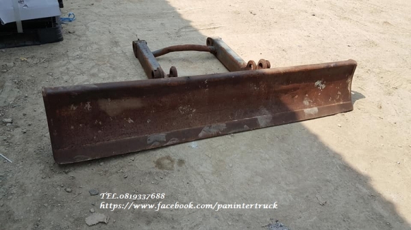 FROM JAPAN BLADE ผานหน้า ,ใบมีดดัน :สำหรับรถขุดไซค์ 40, 50, 60   สินค้าเก่านอก ขายตามสภาพ พร้อมใช้งาน ราคาเพียง : 9,900 บาท