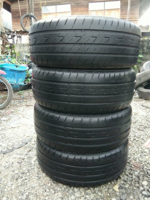 ขายยาง 205/55R16 บริดจสโตน ปี17 ดอกยางเต็มสดไม่ปะ ชุดละ 2800 บาท