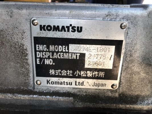 ขายFORKLIFT KOMATSU FD20-12(2ตัน)งากระดก เสา4.0เมตร สวยเดิมจากญี่ปุ่น ยังไม่เคยใช้ในไทย 245,000เท่านั้น!!