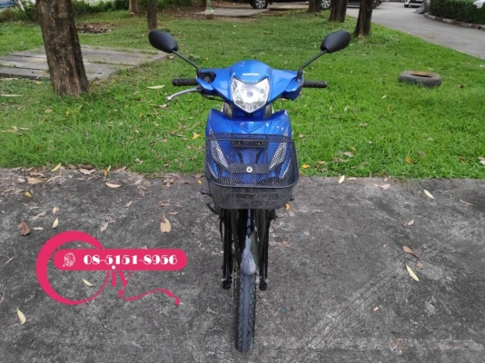 Wave100 X ปี 51 เอกสารครบรถเดิมๆ ภาษีปี 62