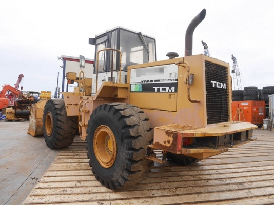ขายรถตักล้อยาง TCM 865-2 (4,XXX ชั่วโมง) นำเข้าเองจากญี่ปุ่น สภาพสวยพร้อมใช้ ถึงเร็วๆนี้ครับ