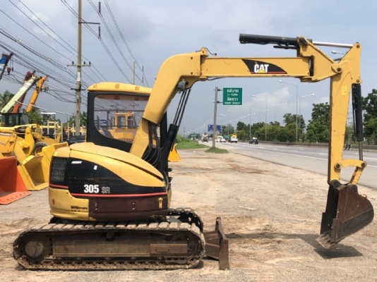 ขายรถขุด CAT 305SR คอลโทรลสั้น ปั้มนิ้ว นำเข้าเองจากญี่ปุ่น สภาพสวยพร้อมใช้ มีVDOการทำงานครับ