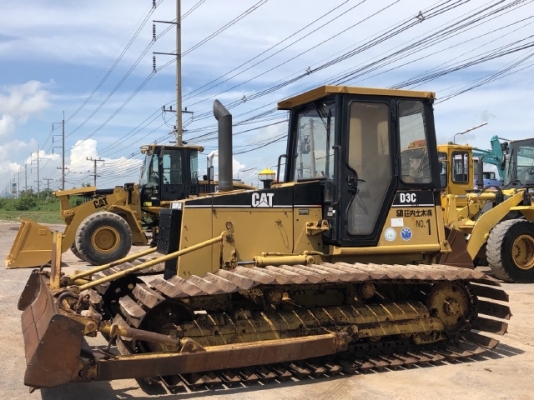 ขายรถดันดิน CAT D3C (4XX ชั่วโมง) นำเข้าเองจากญี่ปุ่น สภาพสวยพร้อมใช้ มีVDOการทำงานครับ