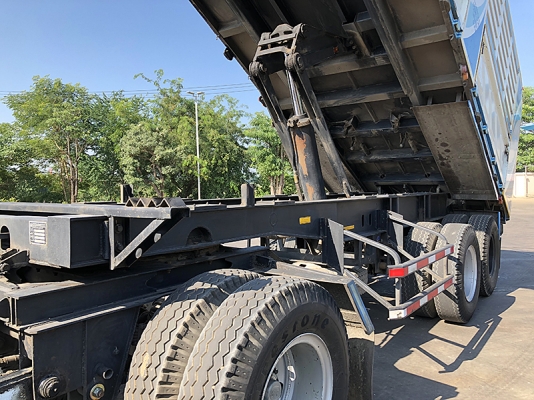 ฝากขายรถพ่วง DECA 360 ดั้มพ์สามมิตร คอกสูง รถโรงสี วิ่งข้าวอย่างเดียว สวยกริ๊ป เดิมๆ โทร 081-962-4544