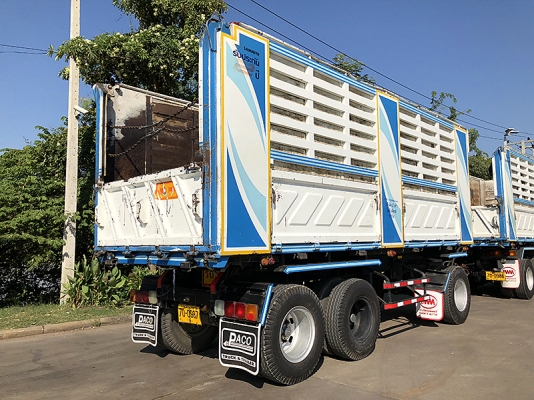 ฝากขายรถพ่วง DECA 360 ดั้มพ์สามมิตร คอกสูง รถโรงสี วิ่งข้าวอย่างเดียว สวยกริ๊ป เดิมๆ โทร 081-962-4544