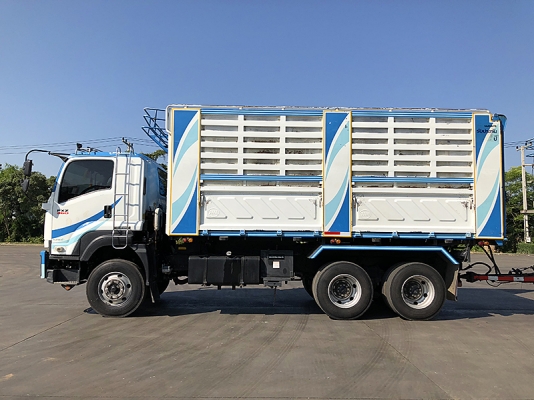 ฝากขายรถพ่วง DECA 360 ดั้มพ์สามมิตร คอกสูง รถโรงสี วิ่งข้าวอย่างเดียว สวยกริ๊ป เดิมๆ โทร 081-962-4544