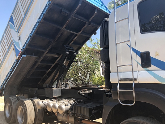 ฝากขายรถพ่วง DECA 360 ดั้มพ์สามมิตร คอกสูง รถโรงสี วิ่งข้าวอย่างเดียว สวยกริ๊ป เดิมๆ โทร 081-962-4544