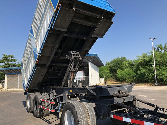 ฝากขายรถพ่วง DECA 360 ดั้มพ์สามมิตร คอกสูง รถโรงสี วิ่งข้าวอย่างเดียว สวยกริ๊ป เดิมๆ โทร 081-962-4544