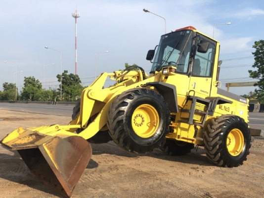 ขายรถตักล้อยาง KOMATSU WA150-3 นำเข้าเองจากญี่ปุ่น สภาพสวยพร้อมใช้ มีVDOการทำงานครับ