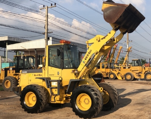 ขายรถตักล้อยาง KOMATSU WA150-3 นำเข้าเองจากญี่ปุ่น สภาพสวยพร้อมใช้ มีVDOการทำงานครับ