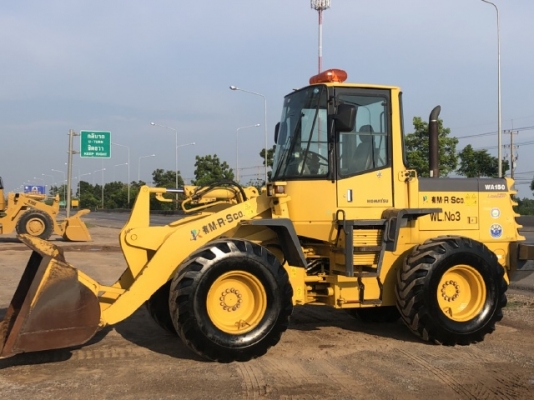 ขายรถตักล้อยาง KOMATSU WA150-3 นำเข้าเองจากญี่ปุ่น สภาพสวยพร้อมใช้ มีVDOการทำงานครับ