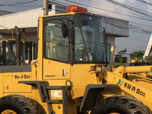 ขายรถตักล้อยาง KOMATSU WA150-3 นำเข้าเองจากญี่ปุ่น สภาพสวยพร้อมใช้ มีVDOการทำงานครับ