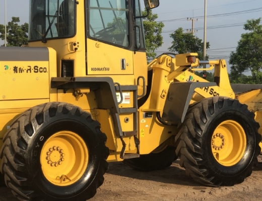 ขายรถตักล้อยาง KOMATSU WA150-3 นำเข้าเองจากญี่ปุ่น สภาพสวยพร้อมใช้ มีVDOการทำงานครับ