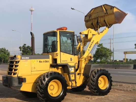ขายรถตักล้อยาง KOMATSU WA150-3 นำเข้าเองจากญี่ปุ่น สภาพสวยพร้อมใช้ มีVDOการทำงานครับ