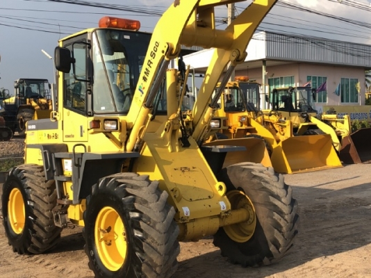 ขายรถตักล้อยาง KOMATSU WA150-3 นำเข้าเองจากญี่ปุ่น สภาพสวยพร้อมใช้ มีVDOการทำงานครับ