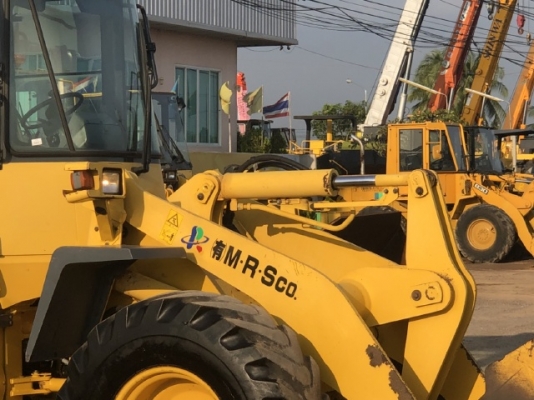 ขายรถตักล้อยาง KOMATSU WA150-3 นำเข้าเองจากญี่ปุ่น สภาพสวยพร้อมใช้ มีVDOการทำงานครับ