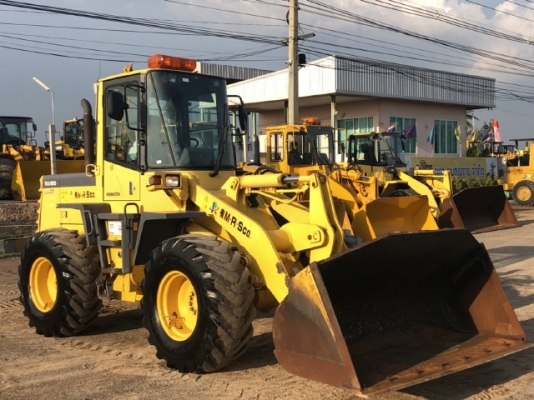 ขายรถตักล้อยาง KOMATSU WA150-3 นำเข้าเองจากญี่ปุ่น สภาพสวยพร้อมใช้ มีVDOการทำงานครับ