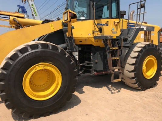 ขายรถตักล้อยาง KOMATSU WA470-6 ปี 2010 นำเข้าเองจากญี่ปุ่น สภาพสวยพร้อมใช้ มีVDOการทำงานครับ