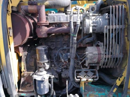 ขายรถขุด KOBELCO SK60-3 Mark V Super พร้อมผานดันหน้า+ไลน์หัวกระแทก ใช้งาน 5 พันชั่วโมง