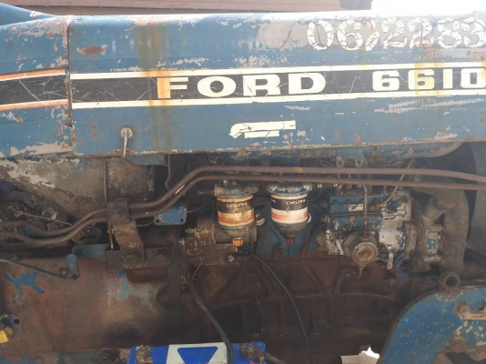 ขาย 235,000 รถไถ FORD 6610 เสื้อลาย เอกสารเล่มทะเบียน อุปกรณ์ครบ ใบดัน ผาน 6 เครื่องดี เกียร์ดี ยางด