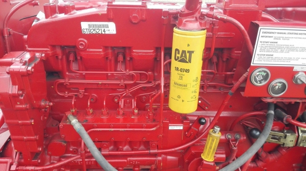 เครื่องสูบน้ำดับเพลิงUSA CATERPILLAR USA เครื่องยนต์ 6 สูบ CATTERPILLAR 3406