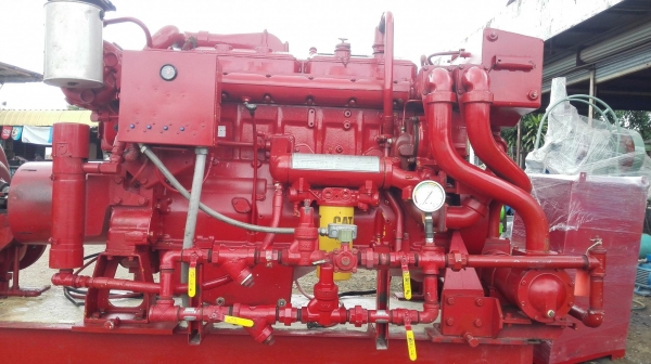 เครื่องสูบน้ำดับเพลิงUSA CATERPILLAR USA เครื่องยนต์ 6 สูบ CATTERPILLAR 3406