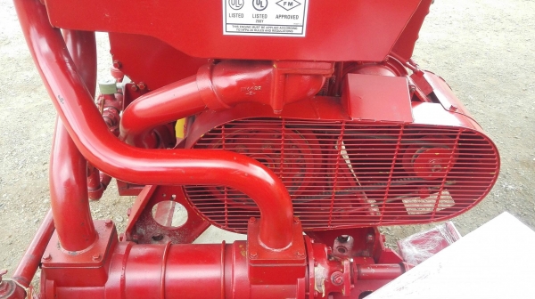 เครื่องสูบน้ำดับเพลิงUSA CATERPILLAR USA เครื่องยนต์ 6 สูบ CATTERPILLAR 3406