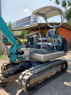 KOBELCO SK030 แขนยาวพิเศษ<มีVDOชม>รถเก่านอกมีเอกสารอินวอย☎️ติดต่อ 085-5632278 (ราคาต่อรองได้)