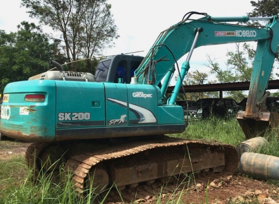 KOBELCO SK 200 MARK 8 Super X รถสีสันเดิมๆสวยรอบคัน ใช้งาน 12,630 hr สวยจัดพร้อมใช้งานครับ ภายในเก๋ง สะอาด แอร์เย็น ช่วงล่างเอวแน่น โซ่หนาพร้อมใช้งานครับ
