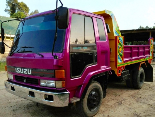 ISUZU ROCKY FRR 195 HP 6HE1 หกล้อดั๊มพ์ เครื่องแรงดีมากครับไม่มีเยิ้ม หัวเก๋งบางเดิมภายในเก๋งสวยครบ 