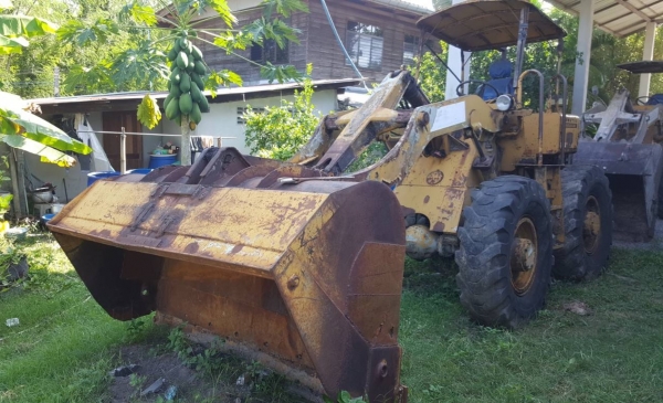 ขาย รถตัก KOMATSU JH30B เครื่องดี เกียร์ดี ต่อแขน ขยายบุ้งกี๋เรียบร้อย