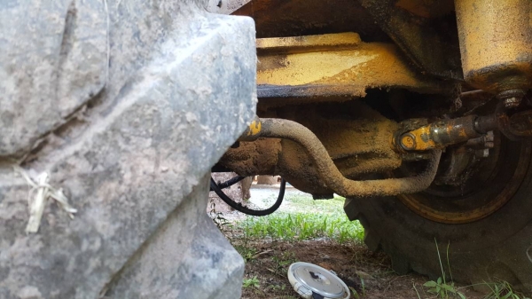 ขาย รถตัก KOMATSU JH30B เครื่องดี เกียร์ดี ต่อแขน ขยายบุ้งกี๋เรียบร้อย