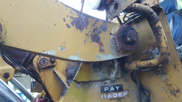 ขาย รถตัก KOMATSU JH30B เครื่องดี เกียร์ดี ต่อแขน ขยายบุ้งกี๋เรียบร้อย